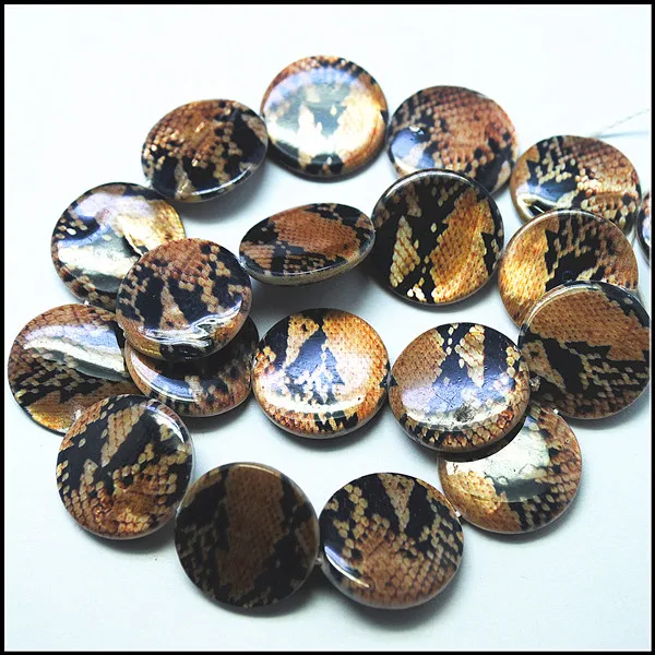 20 шт. искусственные леопардовые шкуры круглой формы перламутровый материал