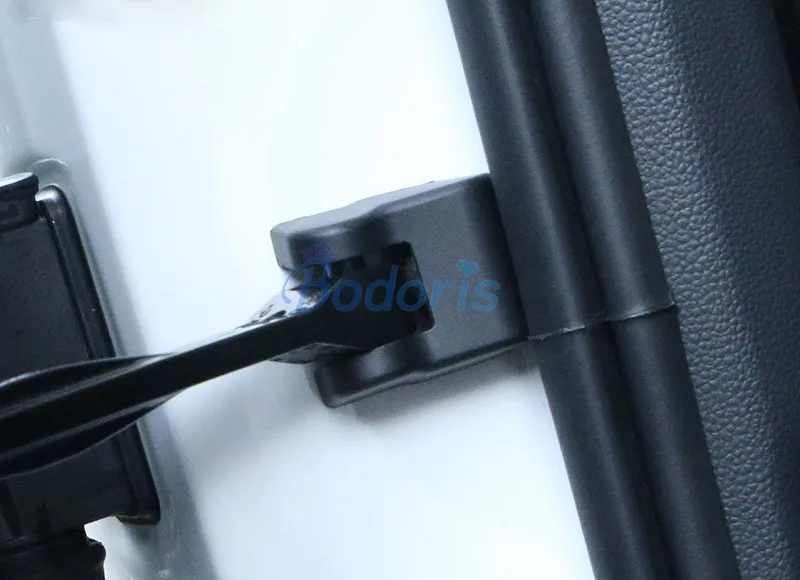 Для Volkswagen VW Tiguan L 2016 2017 2018 автомобильный Стайлинг дверная пробка Защитная Пряжка