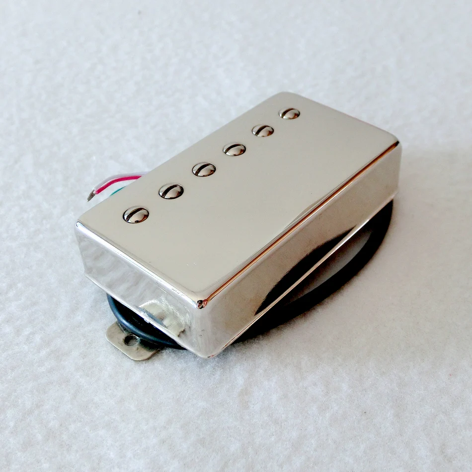 Двойная катушка lp стиль humbucker Пикап никелевая пластина крышка alnico 2