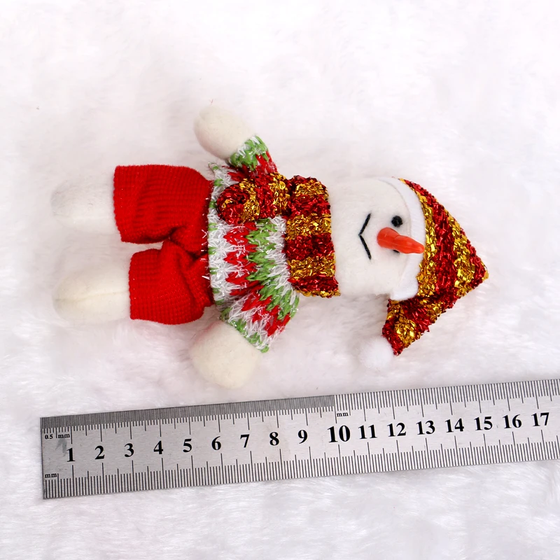 Предновогодние снег людей медведь мини-opp Мягкие плюшевые Игрушки 20 шт./лот