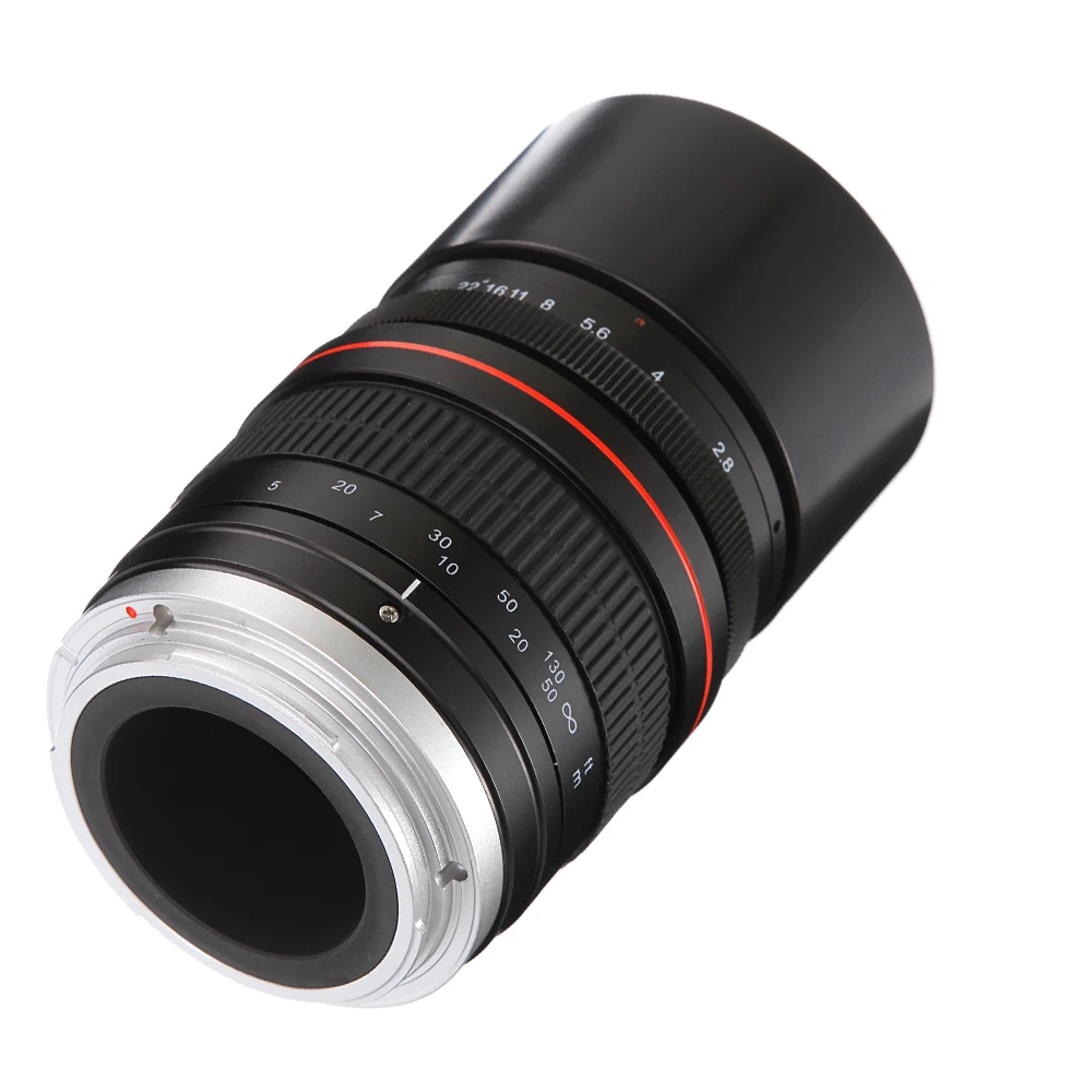 135 мм F2.8 Полнокадровый ручной фокус телеобъектив для Canon EOS 6D 6DII 7DII 70D 80D для Nikon D5300 D3400 D500 D600