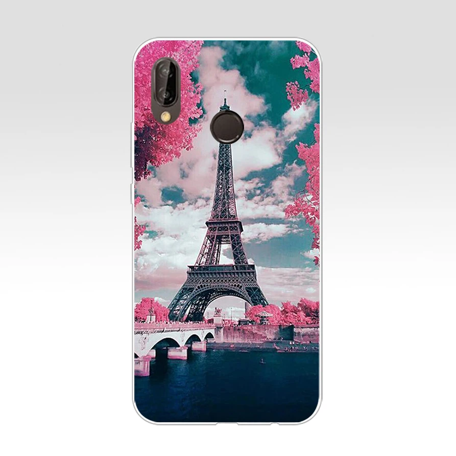 K huawei P20 Lite чехол 5,84 дюймов huawei P20 Lite Мягкий Резиновый ТПУ силиконовый чехол для телефона для huawei P20 Lite чехол сумка чехол s - Цвет: 35