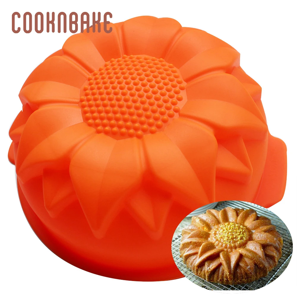 

COOKNBAKE силиконовые формы для торта, большая форма для тортов, форма для выпечки с цветами, форма для украшения торта, 3d Искусственные инструме...