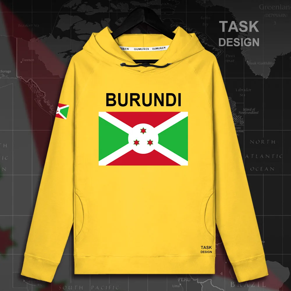 Мужская толстовка с капюшоном Burundian East Africa BDI BI пуловеры толстовки для мужчин