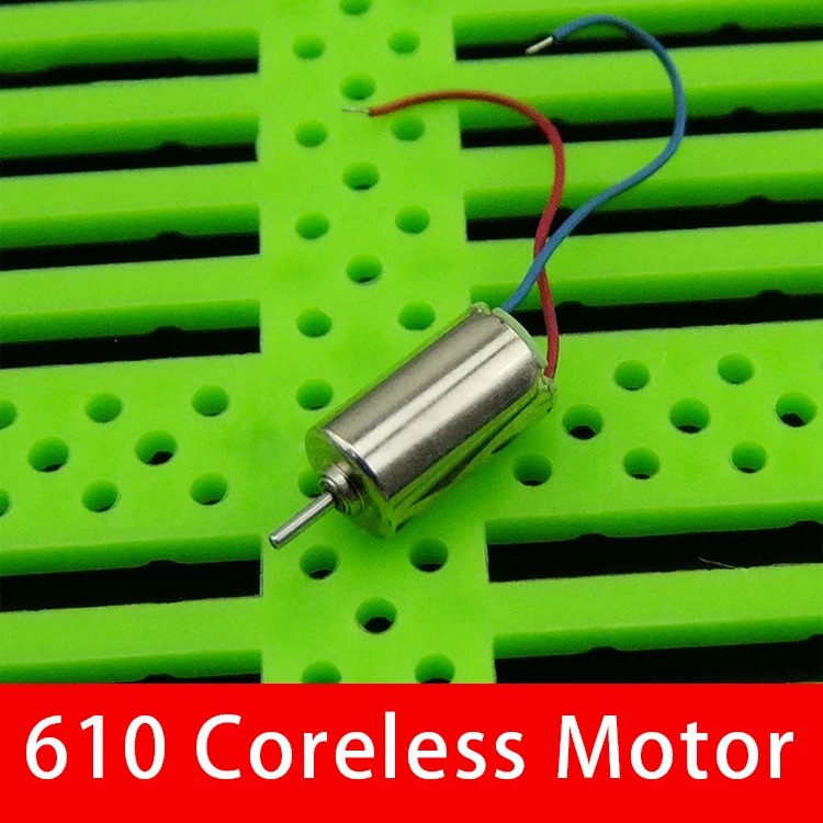 4 шт./лот 610 мотор coreless 6 x 10 мм двигателя 3 В / rpm используется для электрических