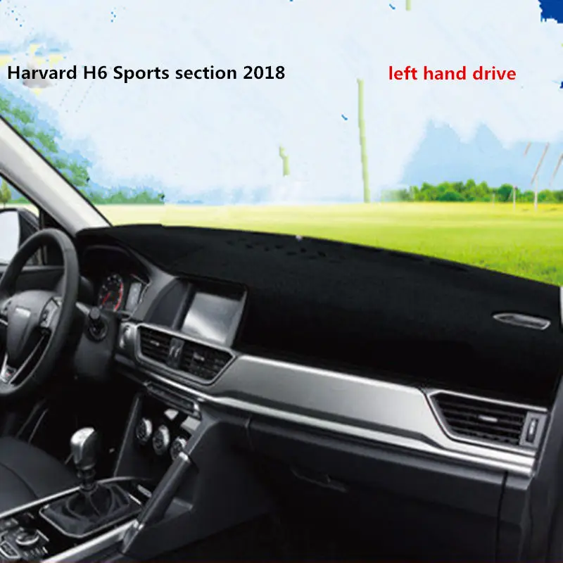 

2018 TAIJS factory left hand drive for Harvard H6 Sports section car dashboard Mat for WULING