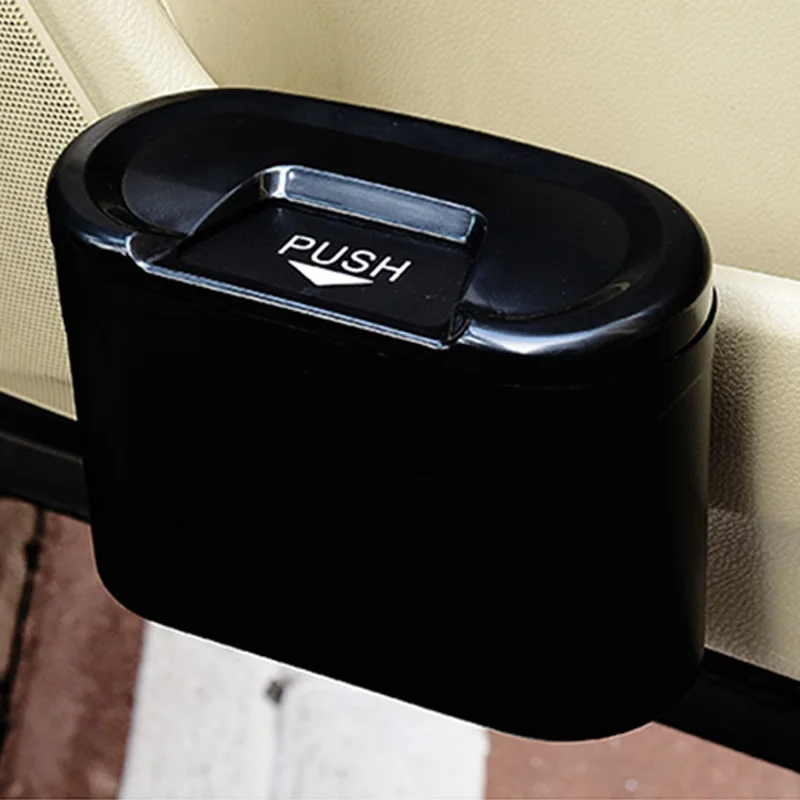 Автомобильные мусорные баки в автомобиле с висячими мешками для мусора ведро