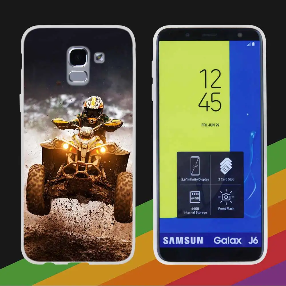 34247 Мягкий силиконовый чехол для телефона чехол для moto крест moto для Coque samsung Galaxy J6 J4 J8 J7 плюс J3 J5 J7 премьер-профессионал Casse - Цвет: 34247