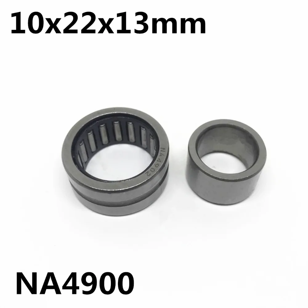 

10pcs NA4900 needle roller bearing 10x22x13mm Bearing steel High quality