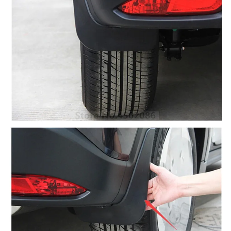 Аксессуары спереди и сзади брызговик Подходит для NISSAN QASHQAI J11 2014 2015 2016 брызговики