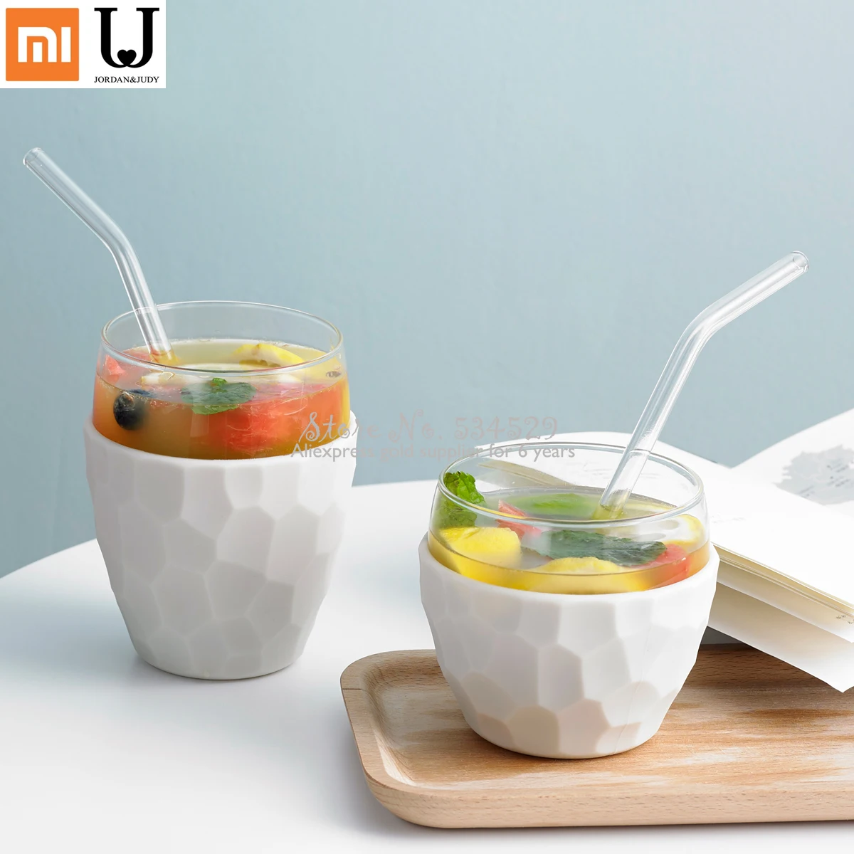 Умный дом xiaomi модная питьевая вода для бутылки с высоким боровым стеклом бытовой