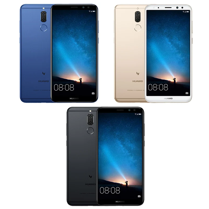 Huawei Коврики 10 lite Nova 2i телефон 5 9 ''HD Kirin 659 Octa Core Android 7 0 3340 мАч 4 камеры отпечатков - Фото №1