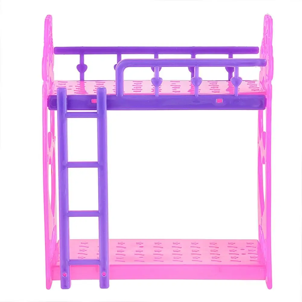 RCtown пластиковая двуспальная кровать Рамка для куклы Келли мебель спальни