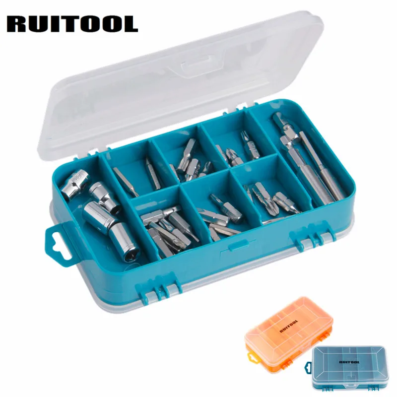 Ящик для инструментов RUITOOL 155*90*45 мм двухсторонний органайзер многоцелевой