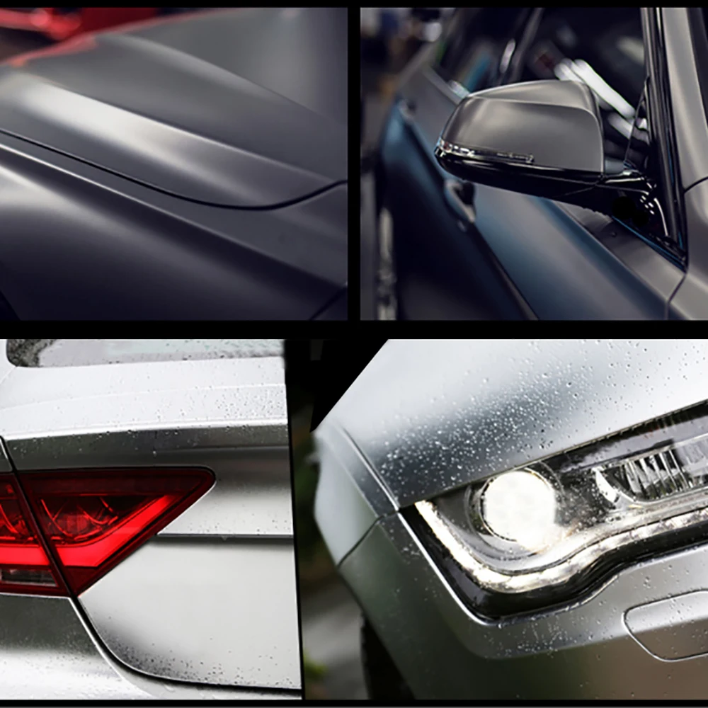 10*100 см матовая виниловая пленка для автомобильной упаковки наклейка