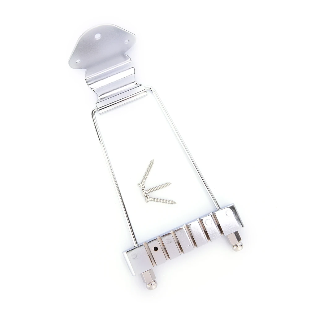 Гитарный Струнодержатель трапеции с открытой рамкой мост для 6 струнной гитары