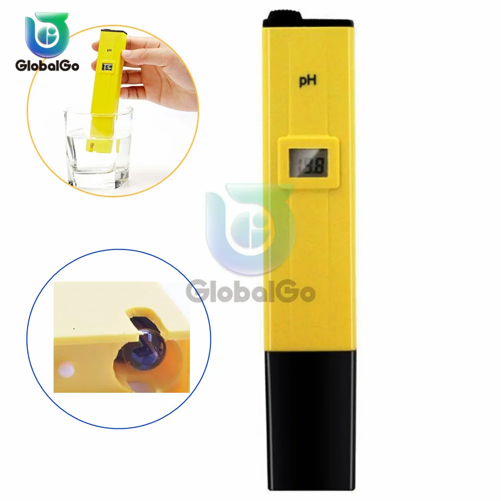 Мини Ручка для тестирования воды Цифровой PН метр тестер Инструмент проверки
