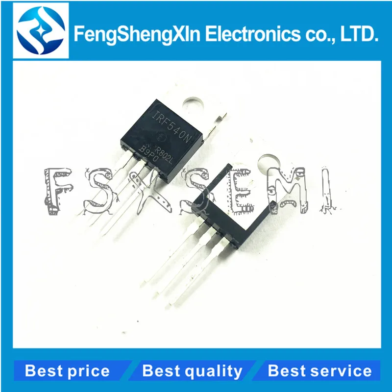 

100 шт./лот IRF540 IRF540N TO-220 Power MOSFET