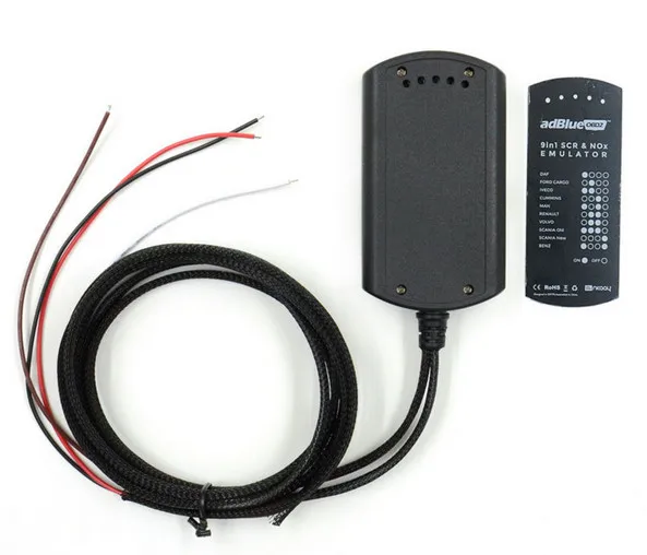 Высокое качество 9 в 1 ad-синий эмуляции Модуль/Грузовик Adblue OBD2 Удалить инструмент