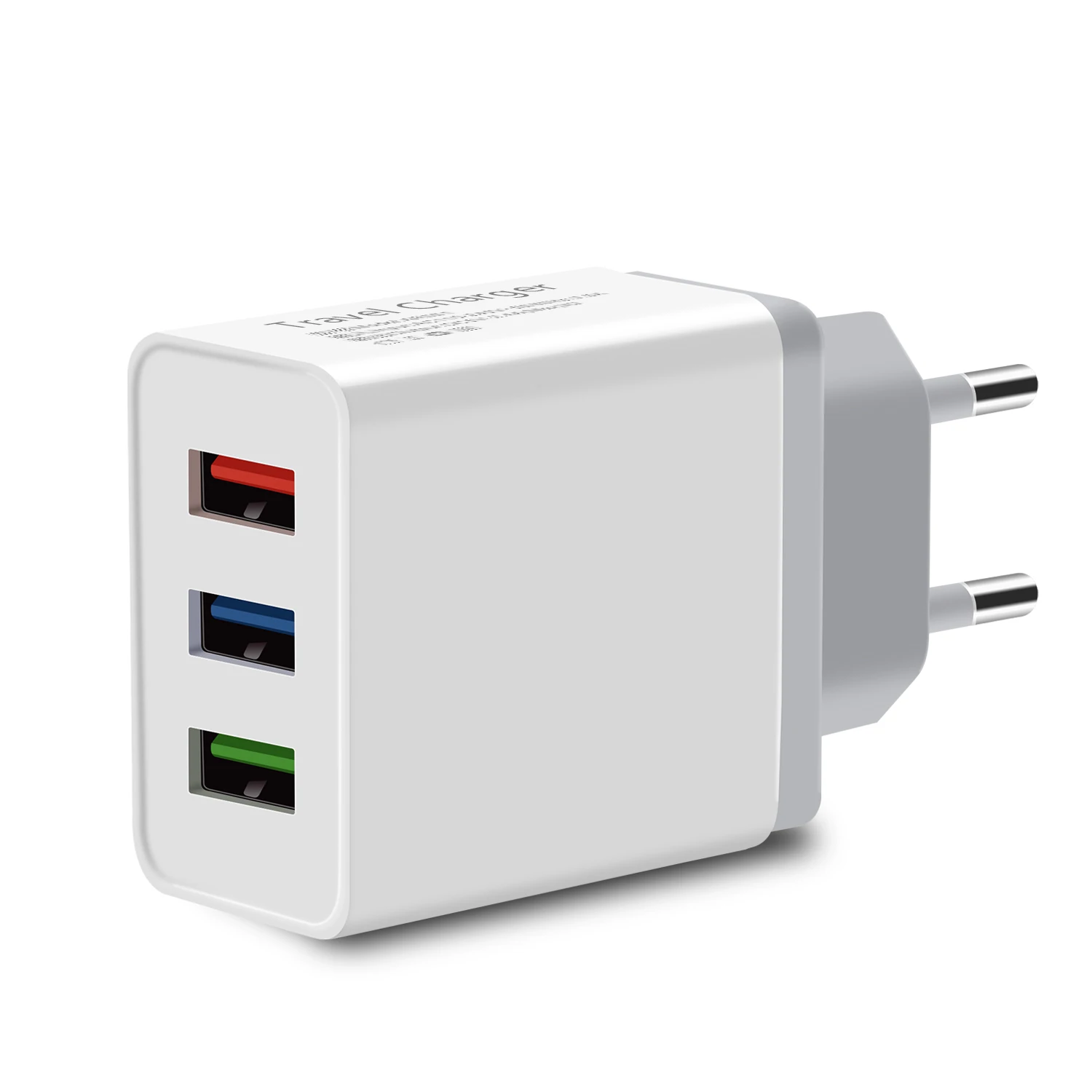 Быстрый Настенный Зарядное устройство 3 Порты и разъёмы USB дорожный сотовый