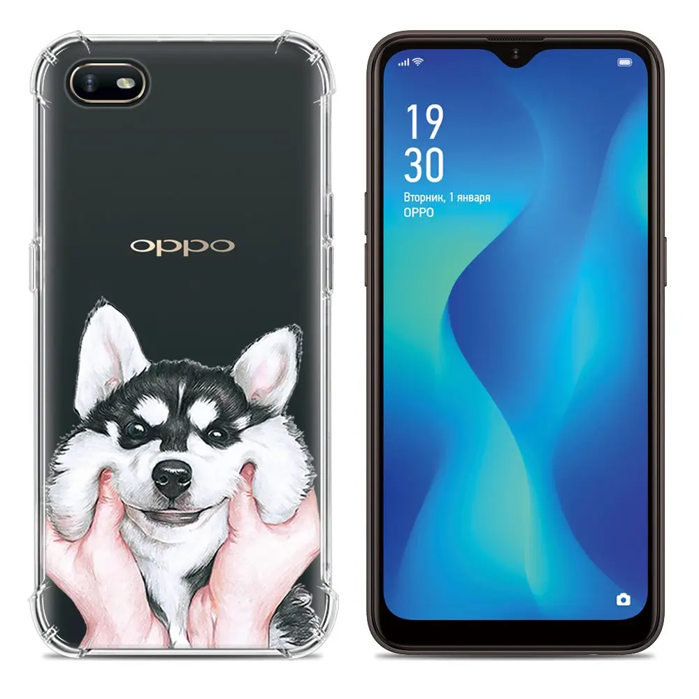Ударопрочный чехол для телефона для OPPO A1K, 6,1 дюймов, милый мультяшный модный дизайн, мягкий чехол с красочным рисунком - Цвет: 13