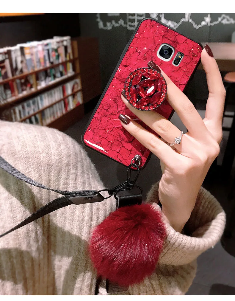 Модные Мрамор блестящий чехол для samsung Galaxy A8 плюс A6 A7 A9 S10 S10E крышка на J4 J6 J8 A10 A20 A20E A30 A40 A50 A60 A70