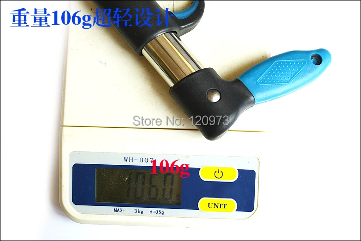 

106g Portable Gun Style Stainless Steel Fish Pliers Control Fish Clamp Device Lures Controller Tool Free Shipping