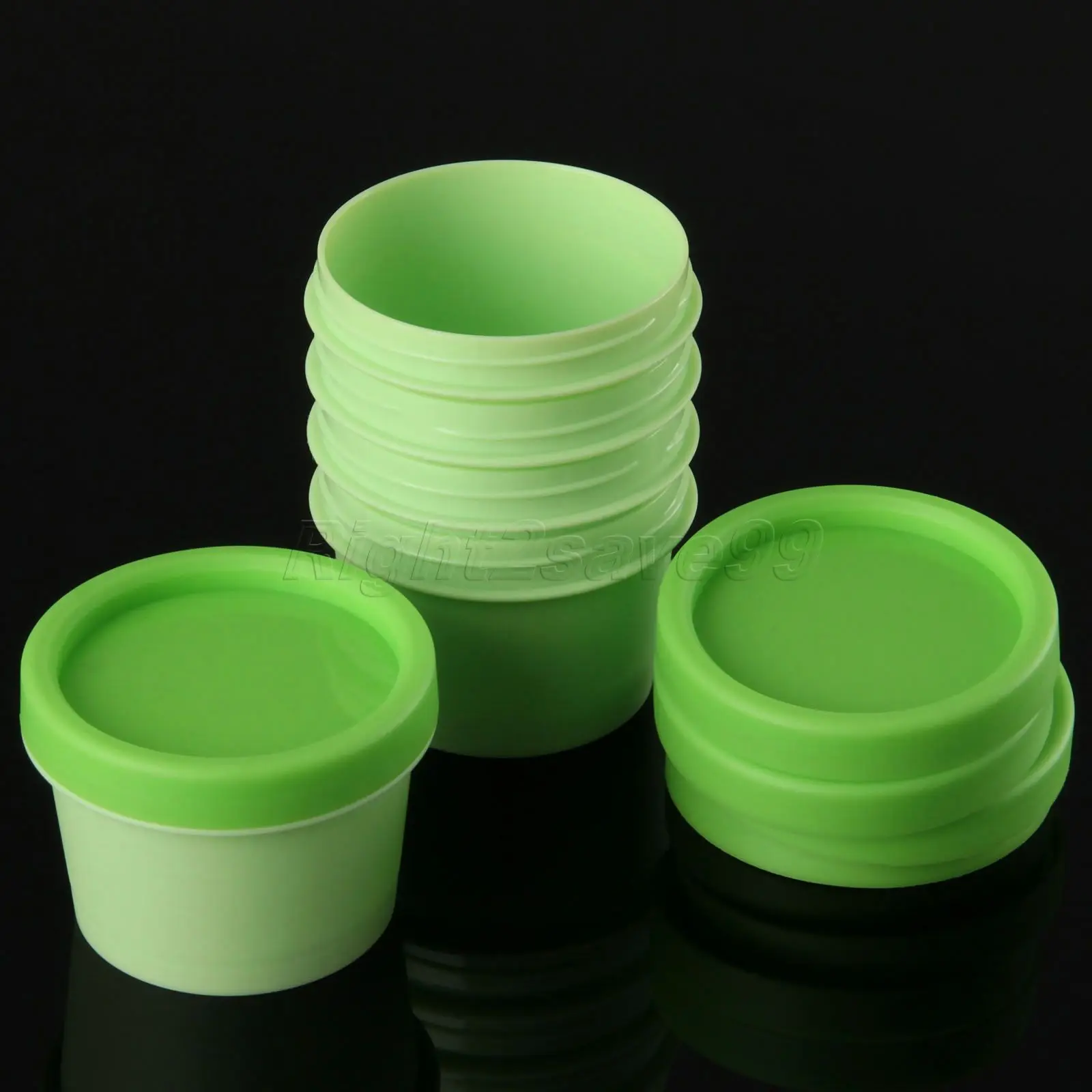 5 шт. 50 г маска для лица косметические контейнеры разноцветная пустая