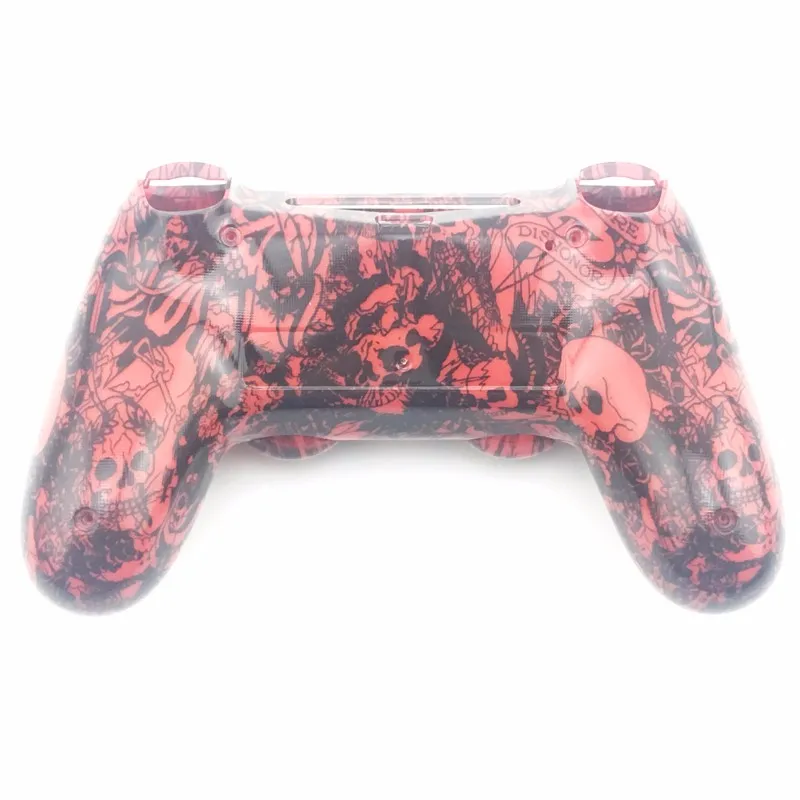 Для Playstation 4 оболочка корпуса Чехлы для PS4 Передняя и задняя игра оболочки гидро окунутый дизайн Замена пластиковый чехол для PS4