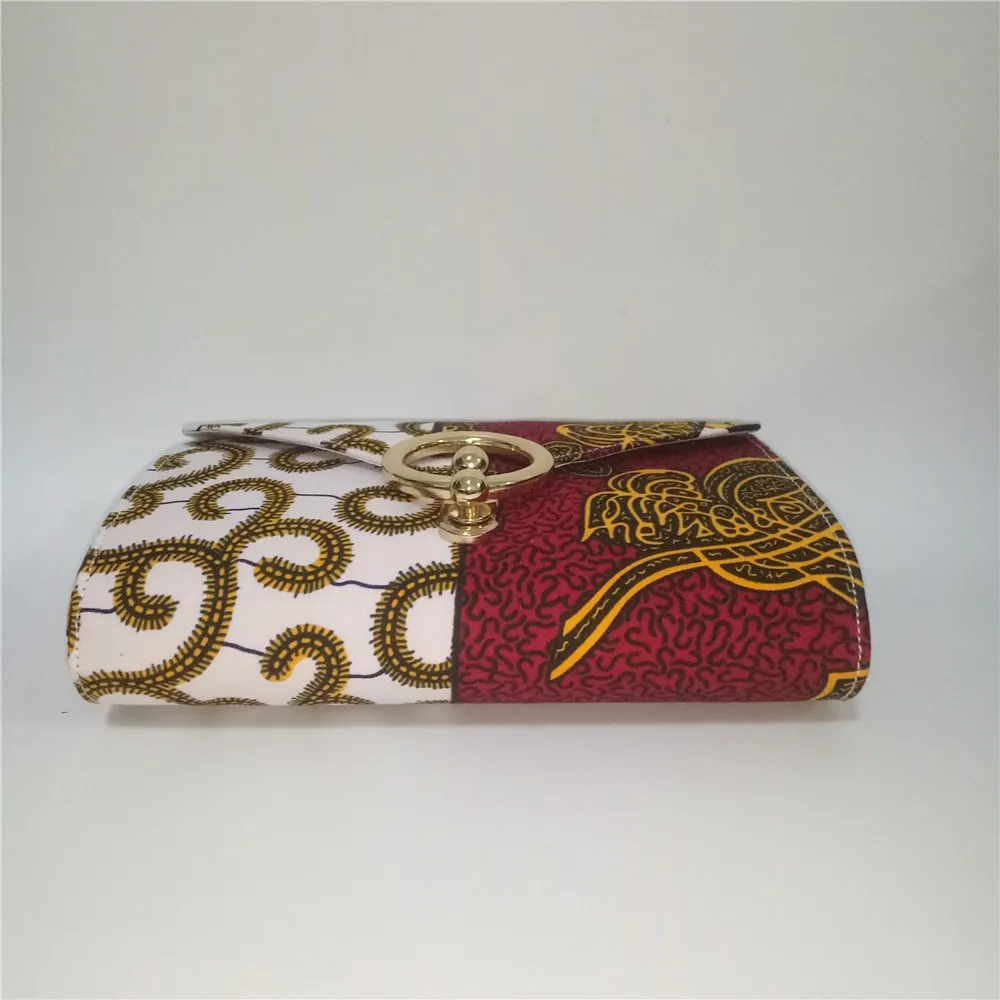 Новейшая африканская сумка из хлопковой восковой ткани с принтом воска и сумочка