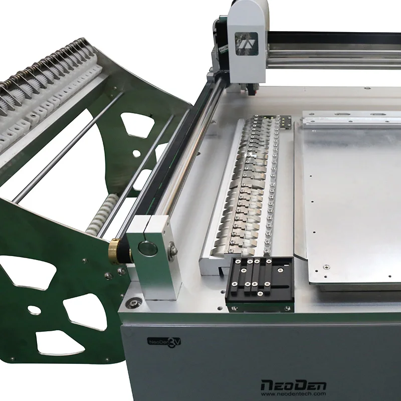 NEODEN низкая стоимость небольшой SMT Pcb машина высокой точности две головки выбрать