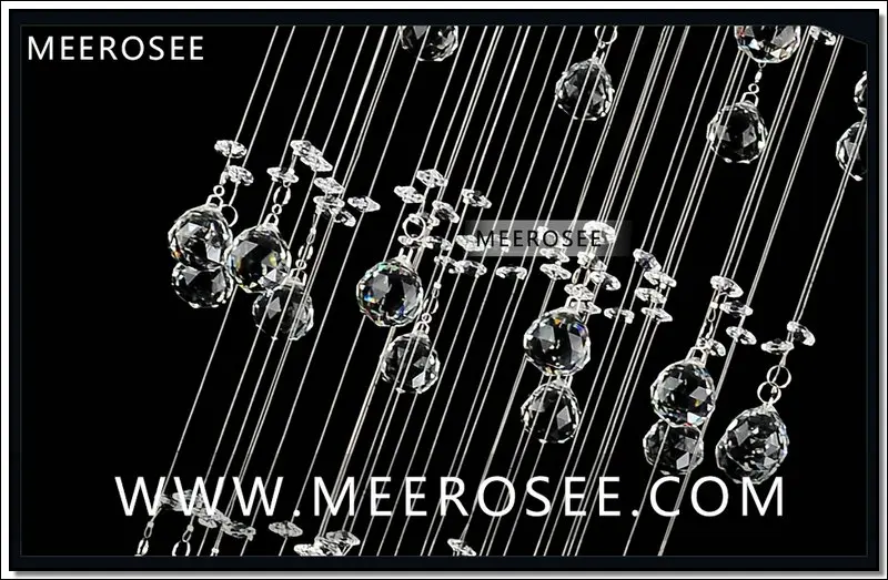 Хрустальный потолочный светильник большого размера спиральные люстры для