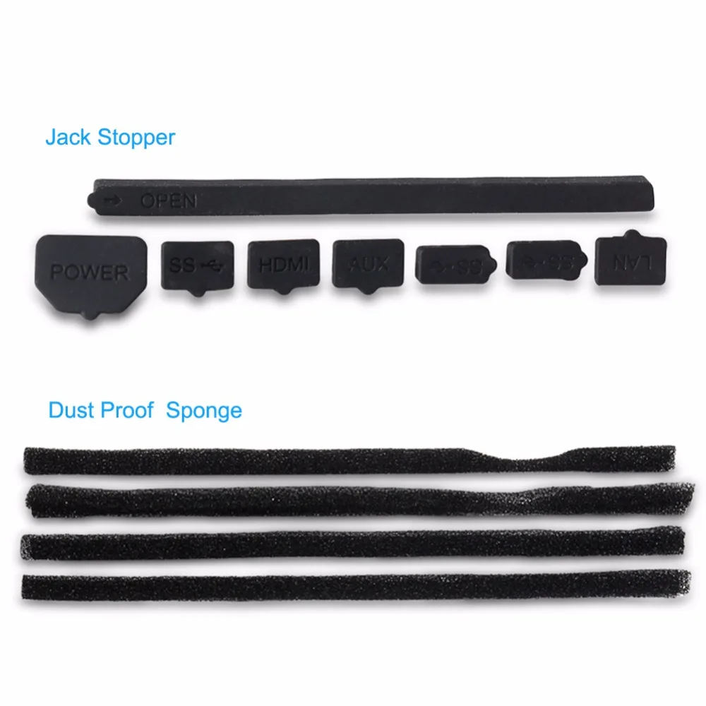 Пылезащитный чехол 2 в 1 для PS4 Pro комплект с сетчатым стопором игровой консоли