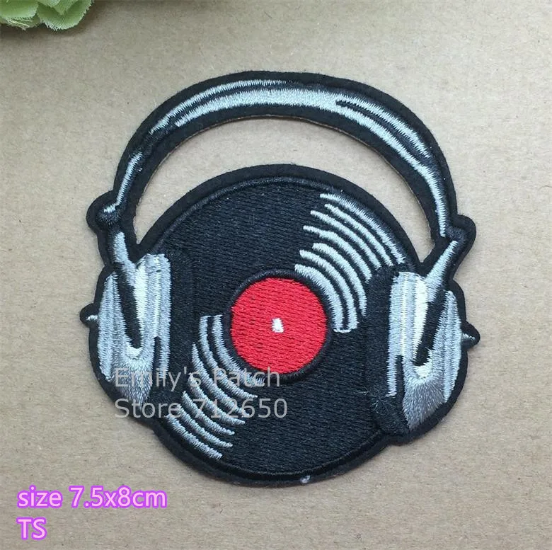 10 pcs of style 28 10 шт. рок музыкальные ноты гитара Белл вышитый мотив Мультфильм аппликация вышивка патчи diy аксессуар - Цвет: 10 pcs of style 28