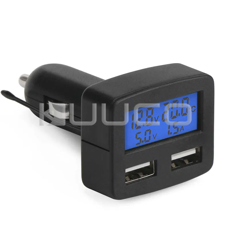Автомобильное зарядное устройство DC 5V 3A USB с зарядкой/напряжение
