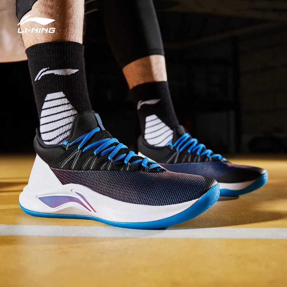 Li-Ning/мужские кроссовки для баскетбола SPEED V, профессиональная спортивная обувь с подкладом, кроссовки ABAN051 SOND18