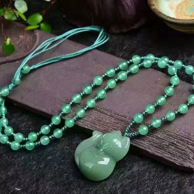 Кулон с лисичкой на удачу от злых духов Защита тела символ ожерелье | Украшения и