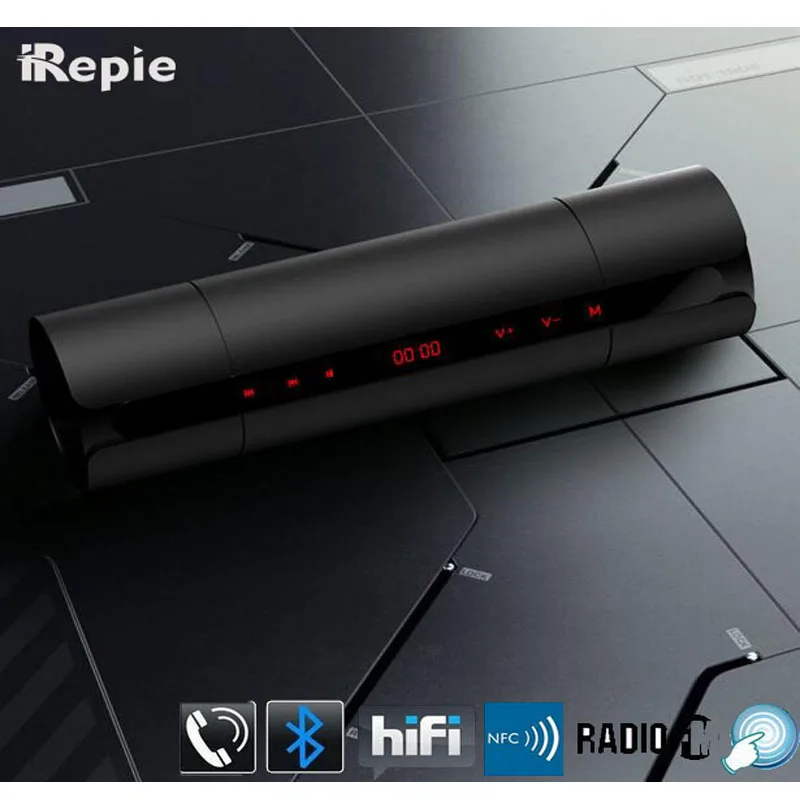 IRepie NFC Bluetooth динамик портативный Радио беспроводной s стерео громкий FM HI FI Boombox Бас