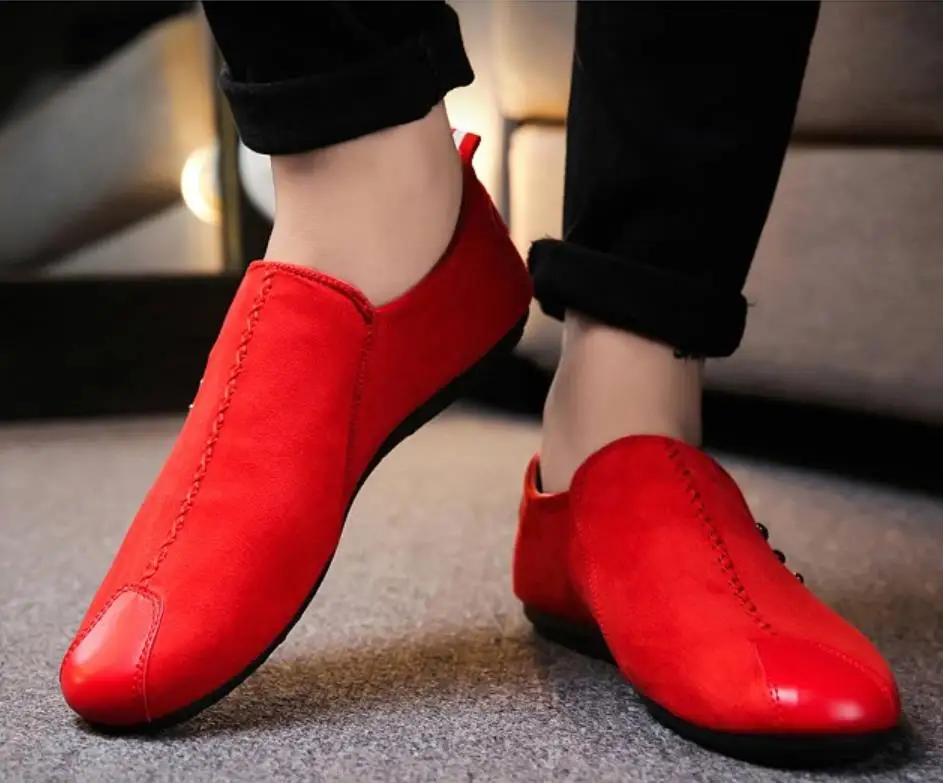 Лидер продаж 2020 года модная мужская Молодежная обувь для вождения пикантная