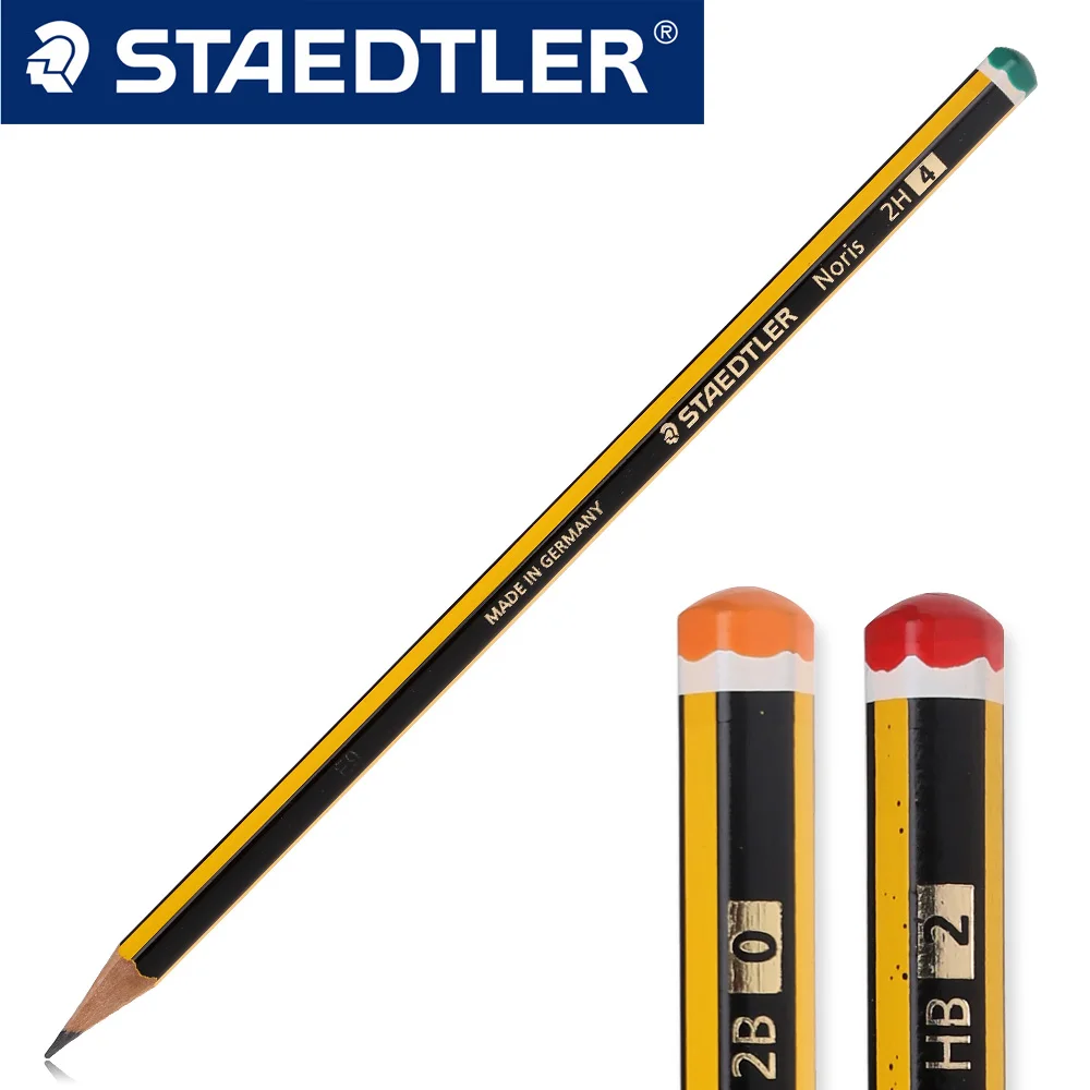6 шт. Staedtler 120 noris карандаши для рисования и эскизов 2 H HB 2B|pencil knife|pencil drawerpencil clothing |