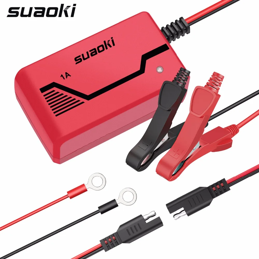 SUAOKI ICS1 6 V/12 V зарядное устройство портативное автоматическое обслуживание для