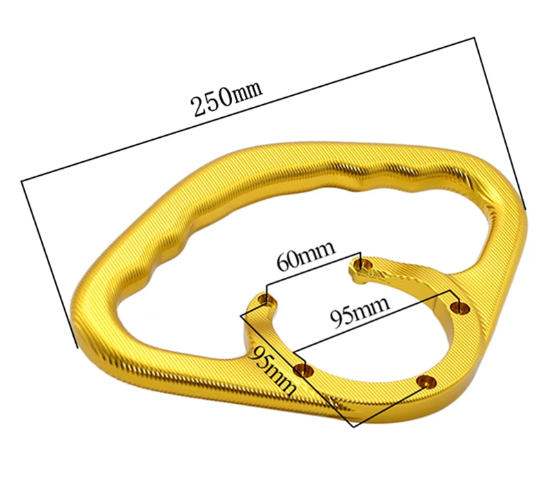 Мотоцикл пассажирский ручки для Kawasaki Ninja 300 ER6N ER6F ZX10R ZX14R Z750 Z800 Z1000 Z1000SX 2006 2012 CNC топливного бака ручки
