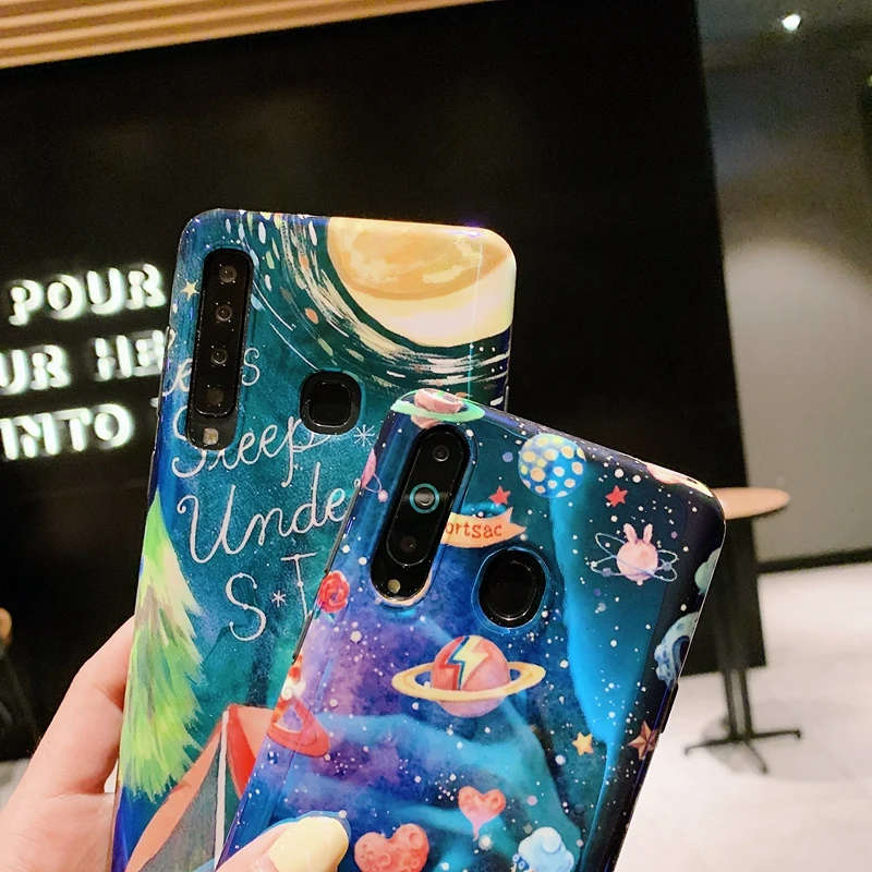 Чехол LANCHE для Xiaomi Redmi Note 7 Pro мягкий силиконовый чехол телефона Blu-Ray planet Space mi 8 9 se 6X