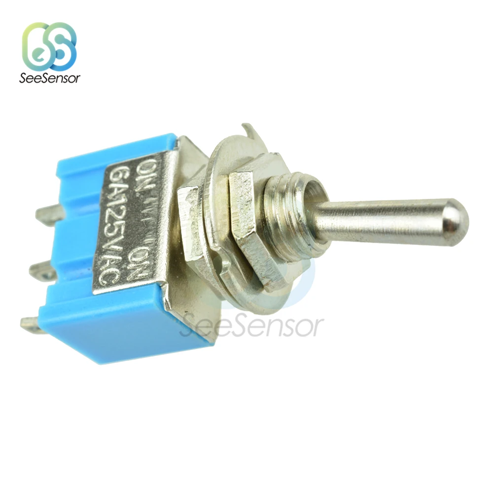 5 шт. Φ AC ON MTS 102 3 Pin 2 Position Switch 6A 125V|Выключатели| |