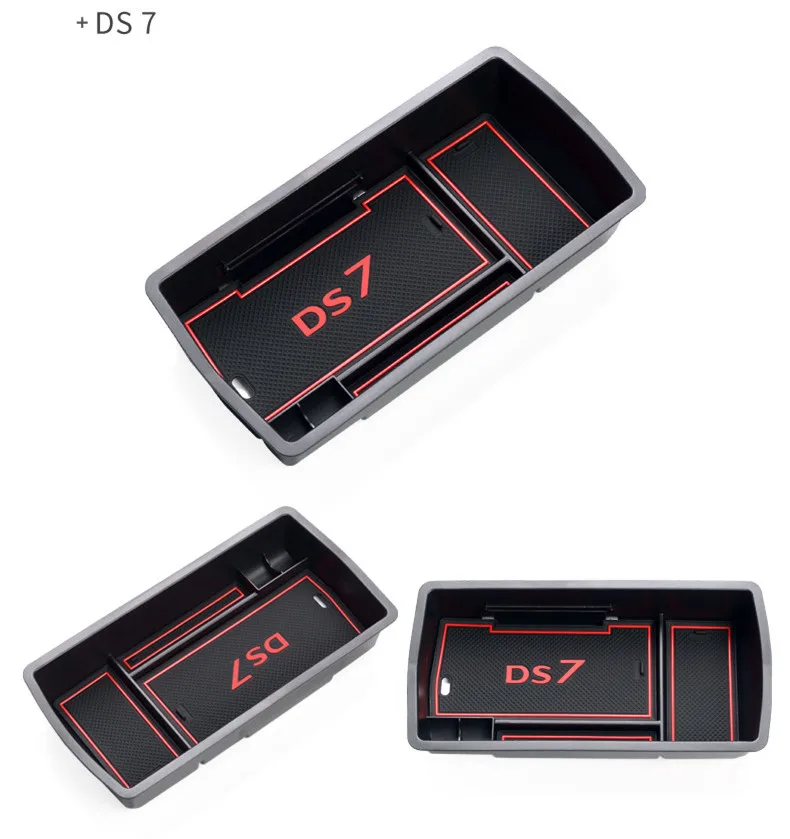 Подлокотник коробка для хранения для DS DS7 подлокотник центр коробка для хранения Контейнер перчатка Органайзер чехол Крышка дверного замка