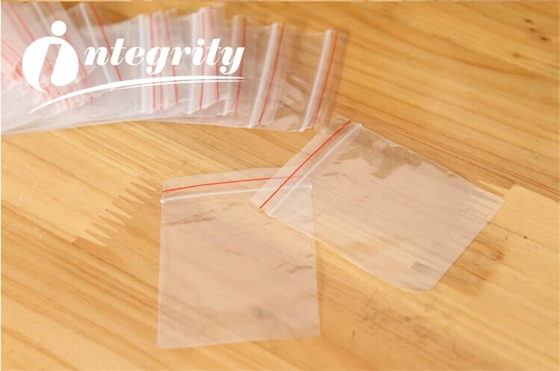 

INTEGRITY 1000pcs 6*9 cm Waterproof zipper poly Festive Party Supplies Gift Bags Self Seal Plastic packaging Sundries Storage