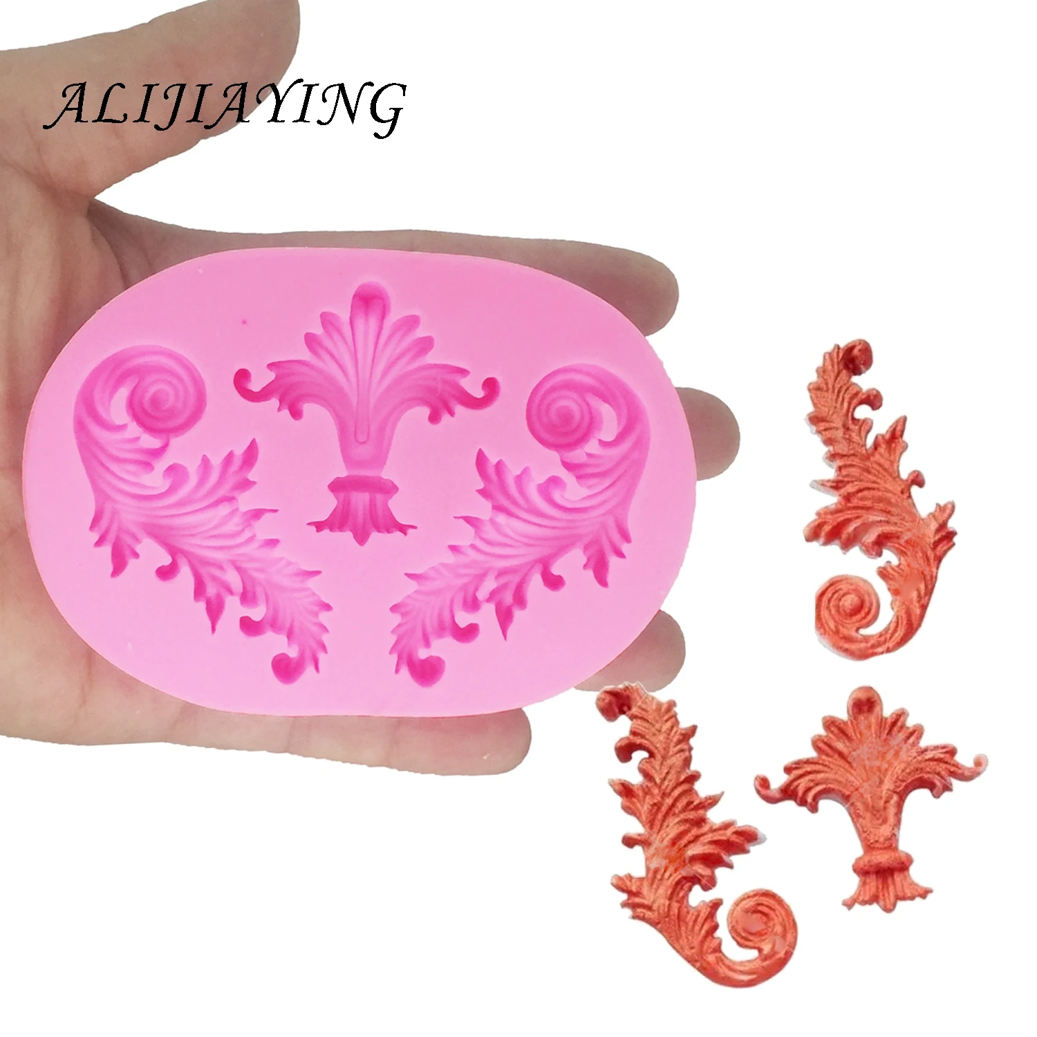 Flower cake border Silicone Mould Cake Decoration Tools Baking chocolate Fondant Molds DIY Arts Crafts Clay D1402 | Дом и сад