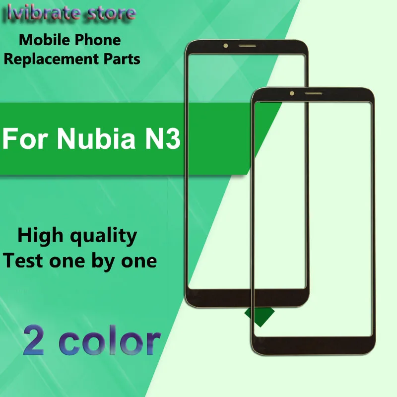 Для Nubia N3 NX608J переднее внешнее стекло объектив сенсорная панель экран для N 3 ЖК