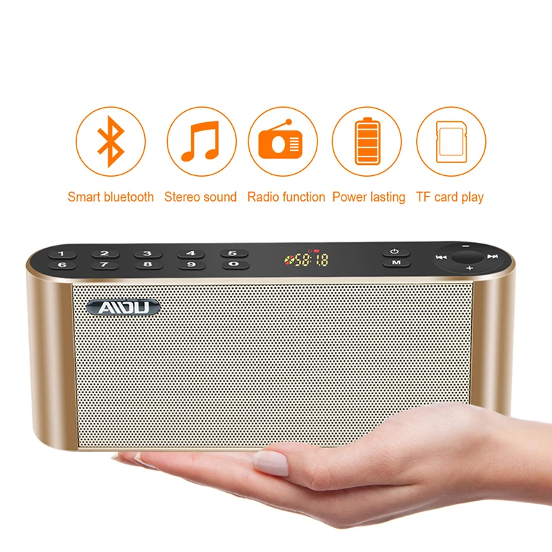 Bluetooth Колонка AIDU Q8 портативный беспроводной динамик громкой связи аудио сабвуфер