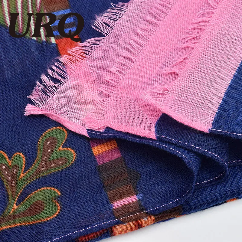 Большой Элитный бренд новый Дизайн женщина длинный шарф вискоза платки